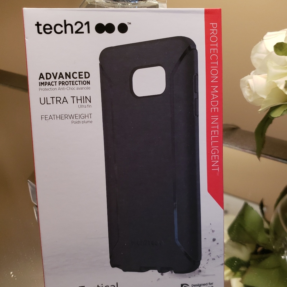 Black phone case for Samsung Galaxy Note 5.